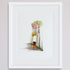 "FLOWER FENCE" ARCHIVAL GICLEE ART PRINT